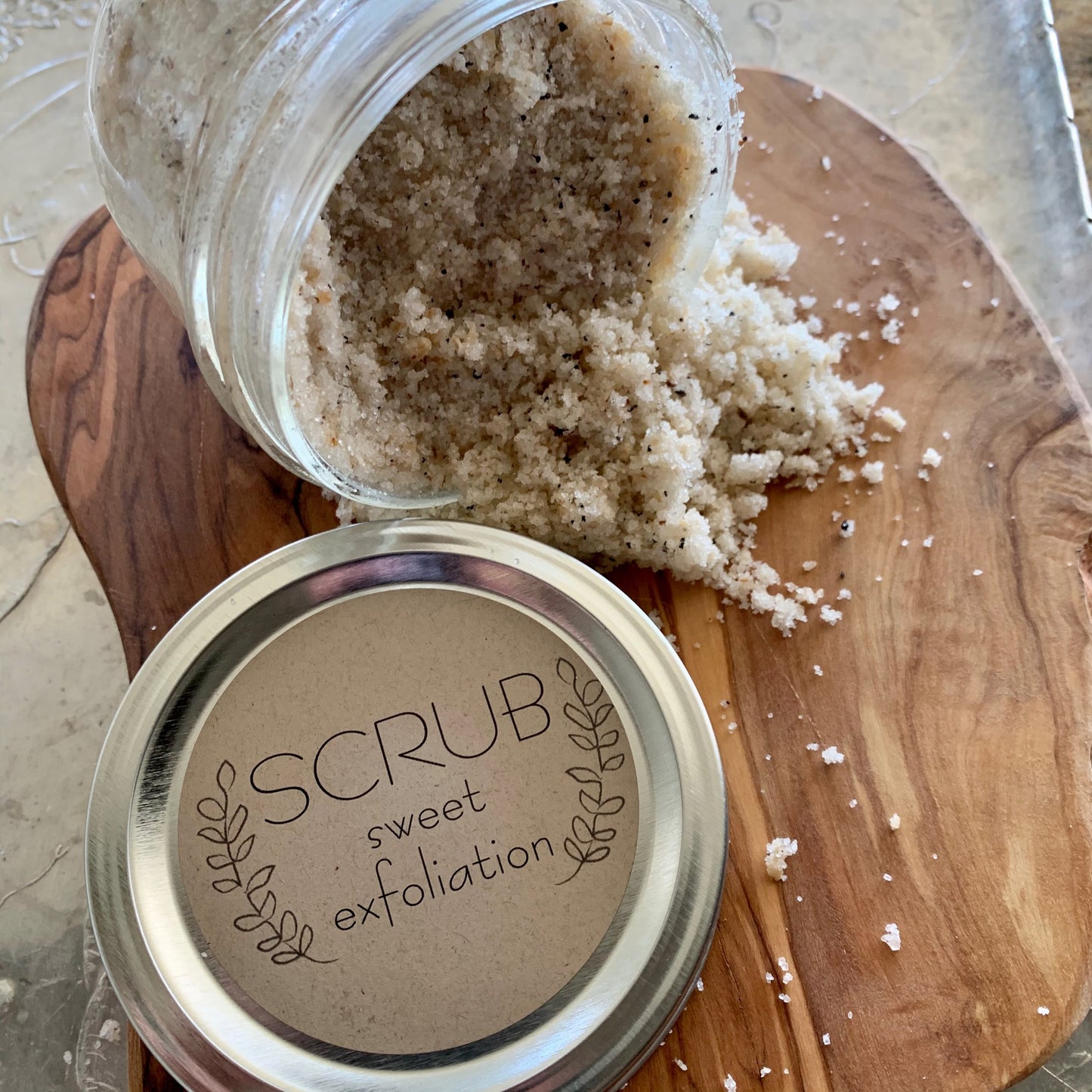 balm + scrub